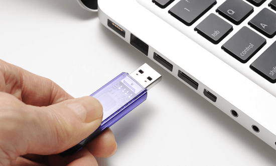 Transcend USB-stick niet gedetecteerd
