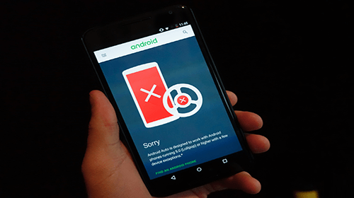 Controleren De Android Phone verenigbaarheid