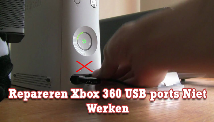 repareren Xbox 360 USB ports Niet Werken