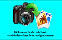 DSLR-camera Foto herstel