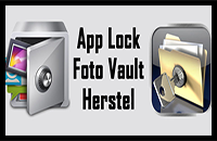 verwijderde foto’s te herstellen in App Lock Vault