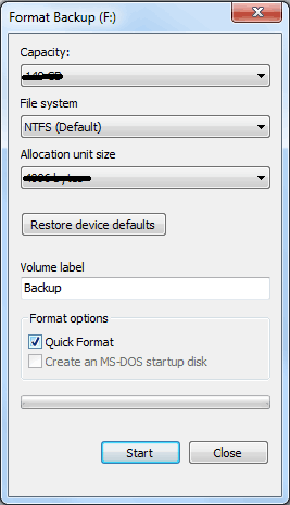SD-kaart Toont 0 bytes ruimte