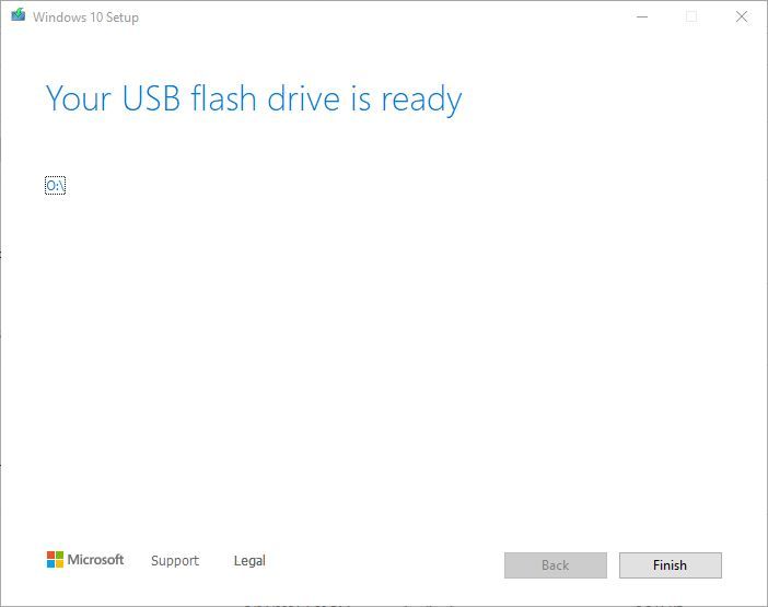 Creëren Windows 10 Herstel-USB