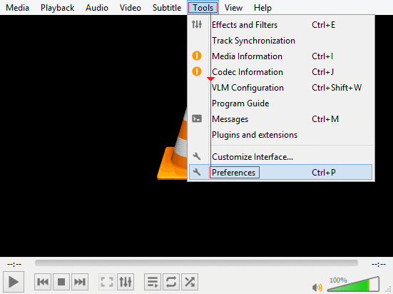 Uw invoer kan niet worden geopend VLC 